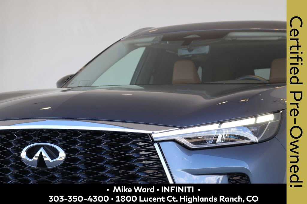Certified 2025 INFINITI QX60 Sensory w/ Vision Package AWD/4WD image 9