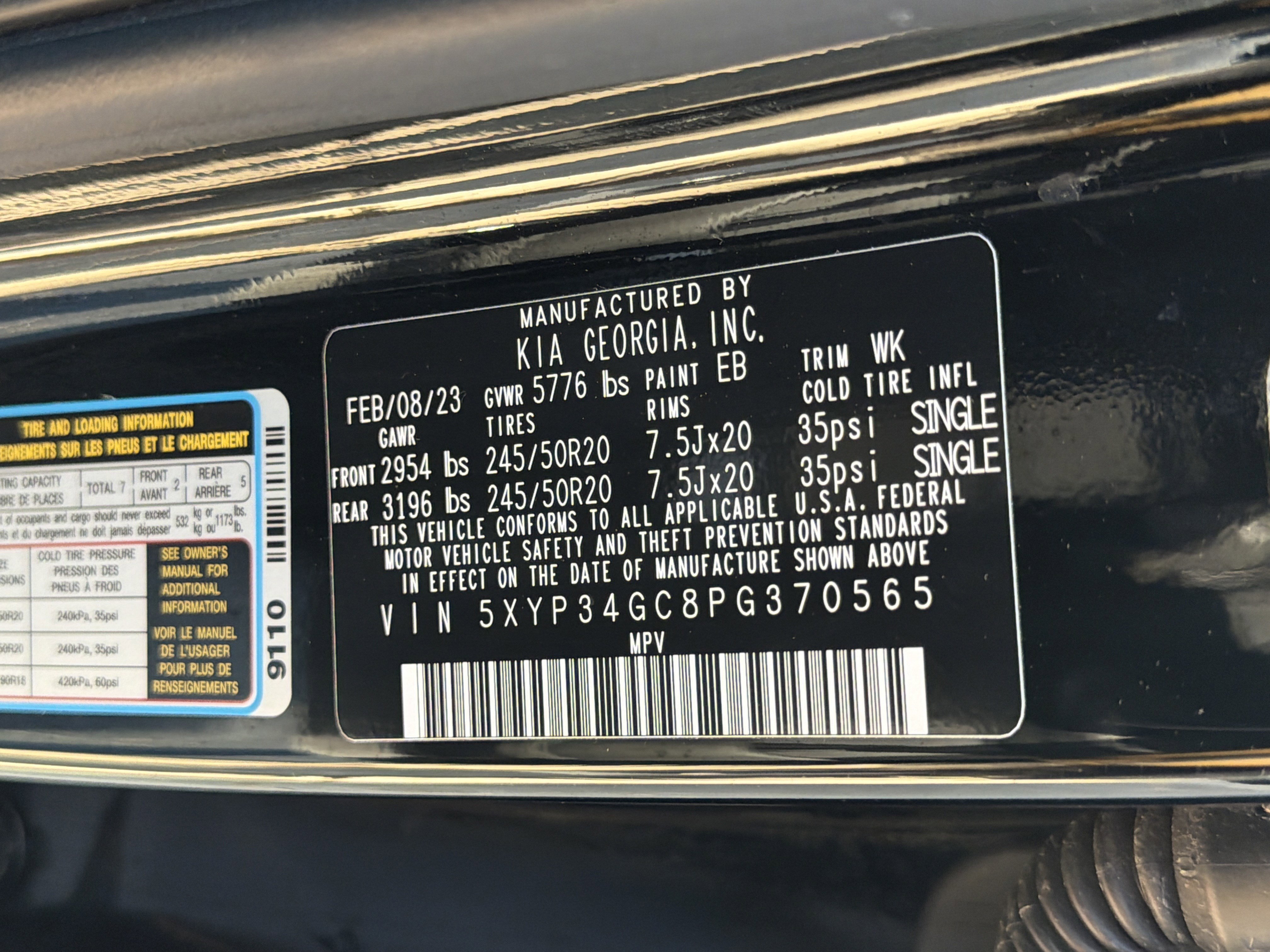 Used 2023 Kia Telluride EX w/ EX Captain's Chair Package image 36