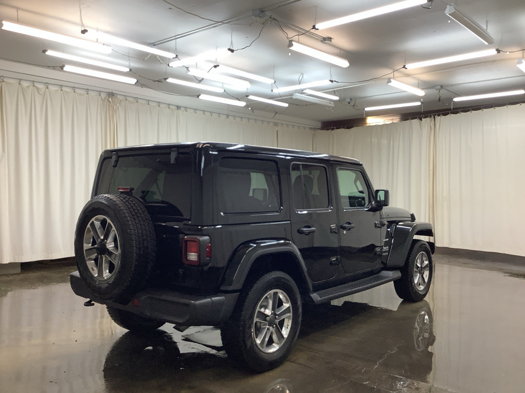 Used 2021 Jeep Wrangler Unlimited Sahara w/ Uconnect 4C Nav & Sound Group AWD/4WD image 5