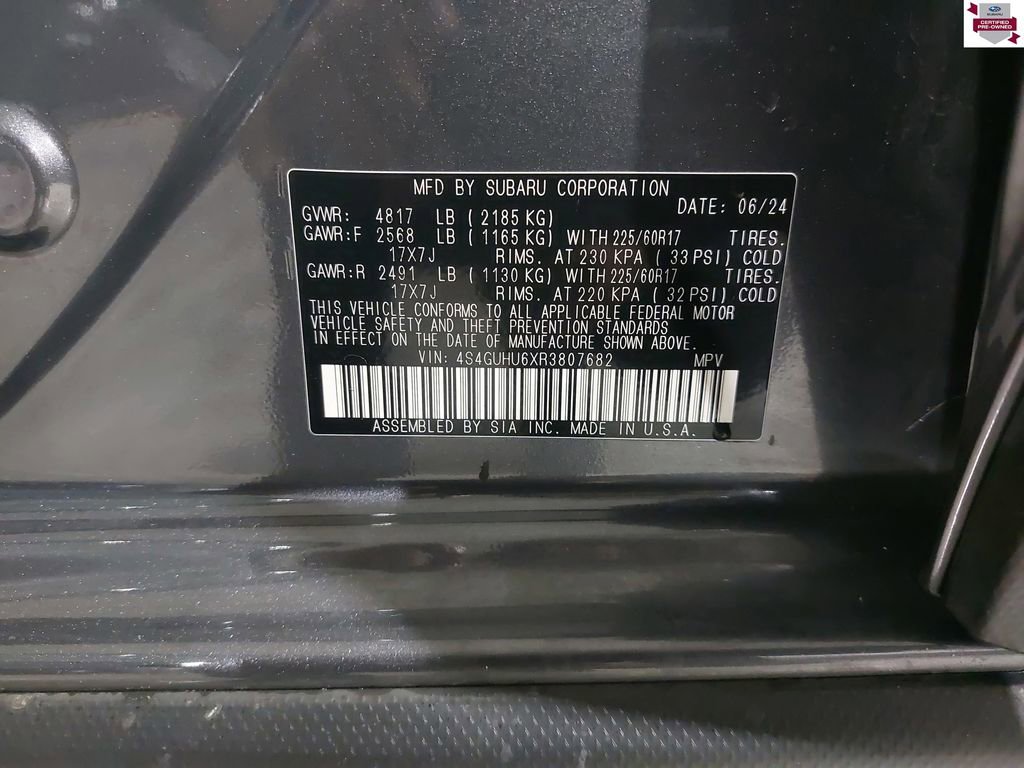 Certified 2024 Subaru Crosstrek 2.5i Wilderness image 37