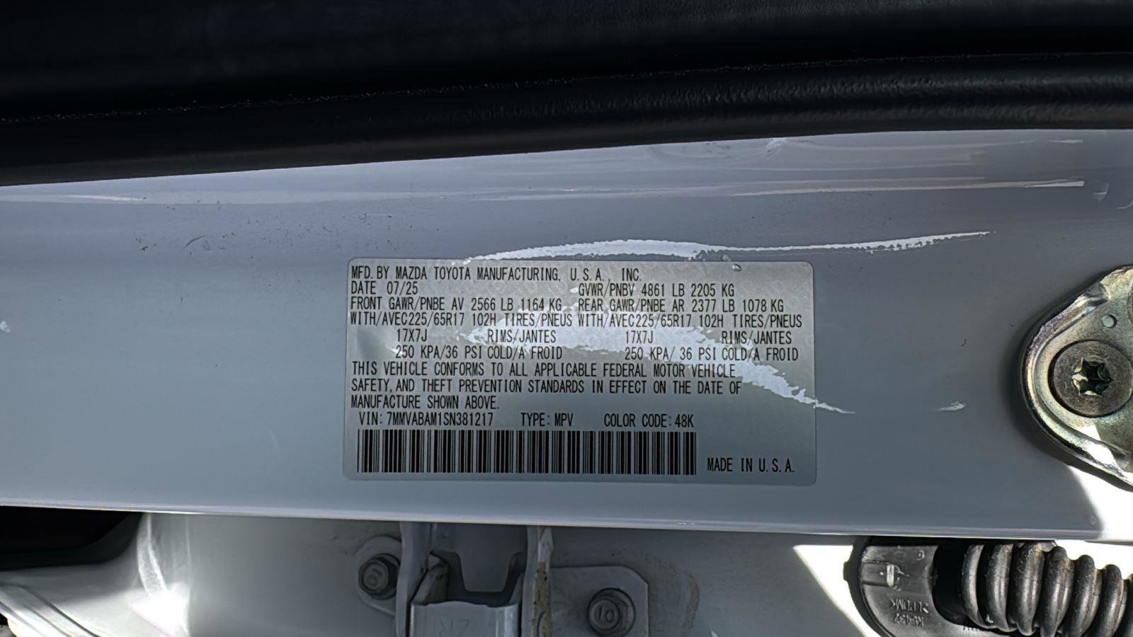 Certified 2025 MAZDA CX-50 AWD 2.5 S w/ Weather Package image 19