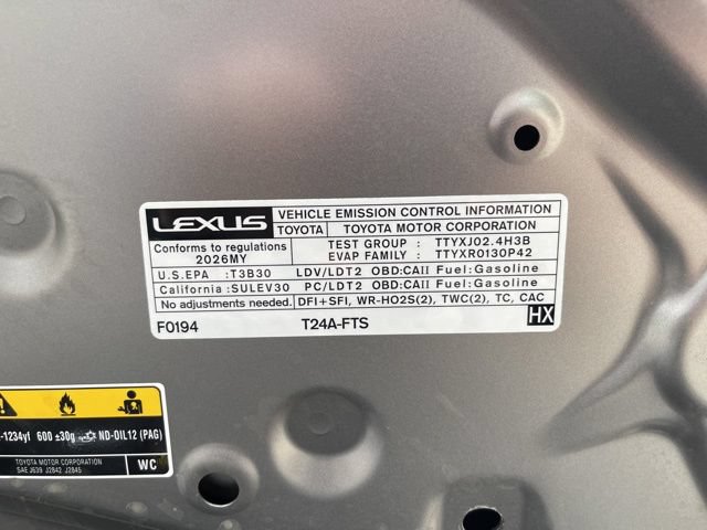 Used 2026 Lexus NX 350 AWD w/ Accessory Package (2T) image 47