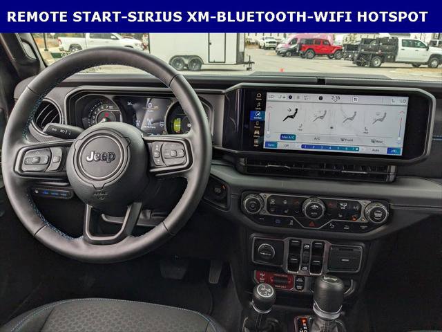 Certified 2025 Jeep Wrangler Unlimited Rubicon 4xe w/ Safety Group image 12