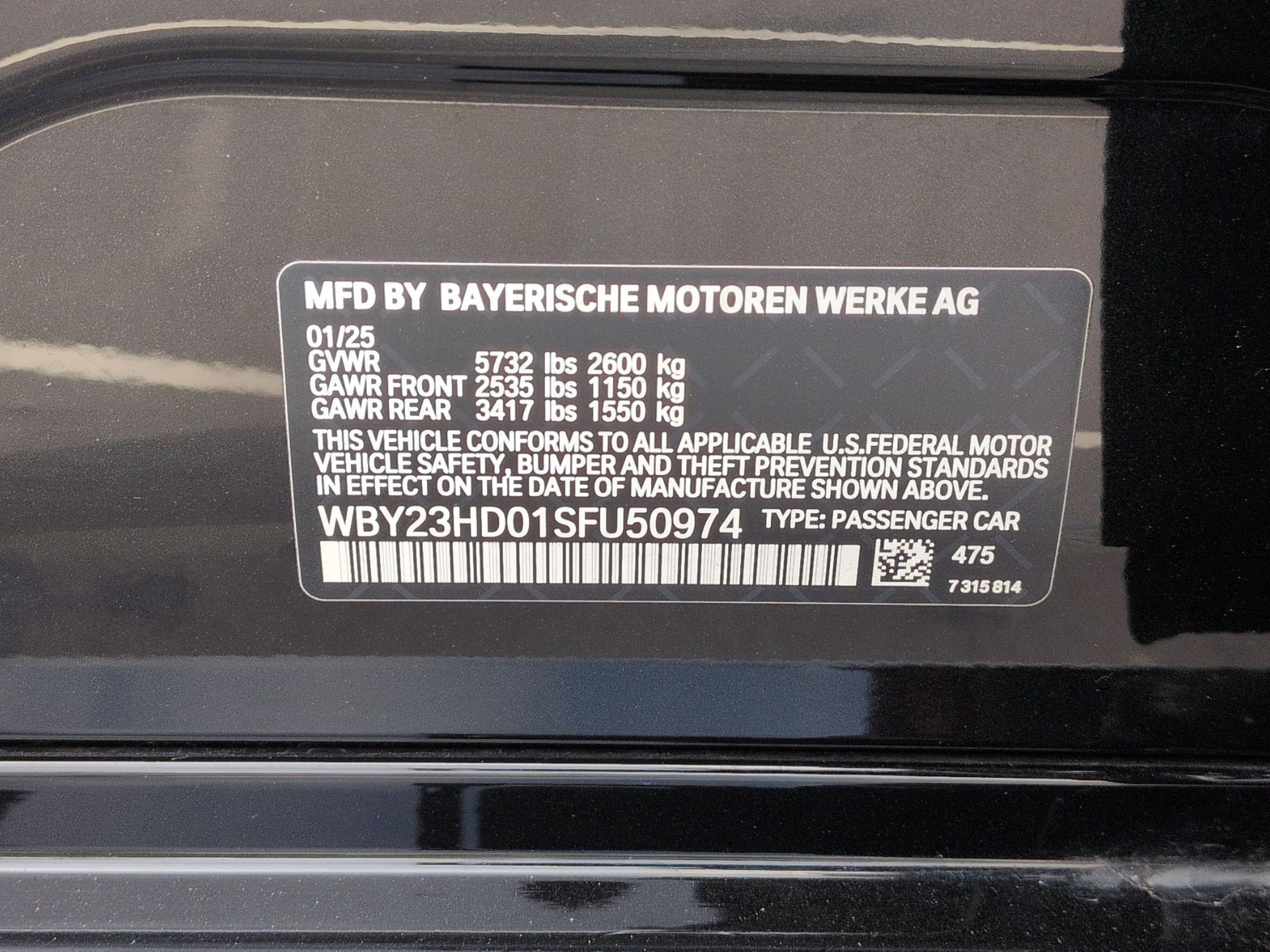 Certified 2025 BMW i4 eDrive40 w/ M Sport Package RWD image 32