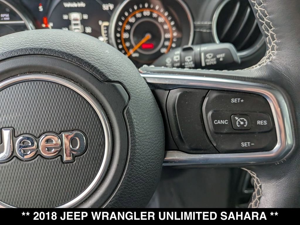 Used 2018 Jeep Wrangler Unlimited Sahara AWD/4WD image 7