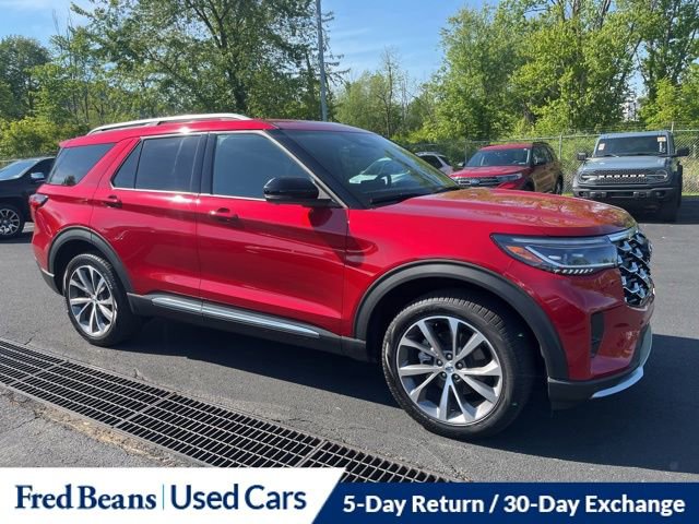 Used 2025 Ford Explorer Platinum w/ Ultimate Package AWD/4WD image 1