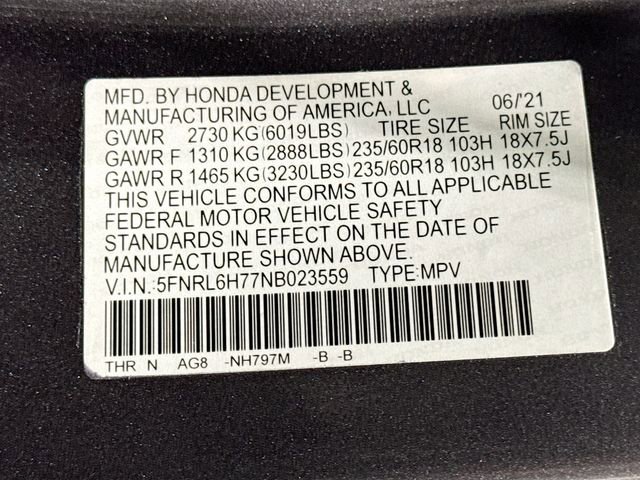 Used 2022 Honda Odyssey EX-L image 29