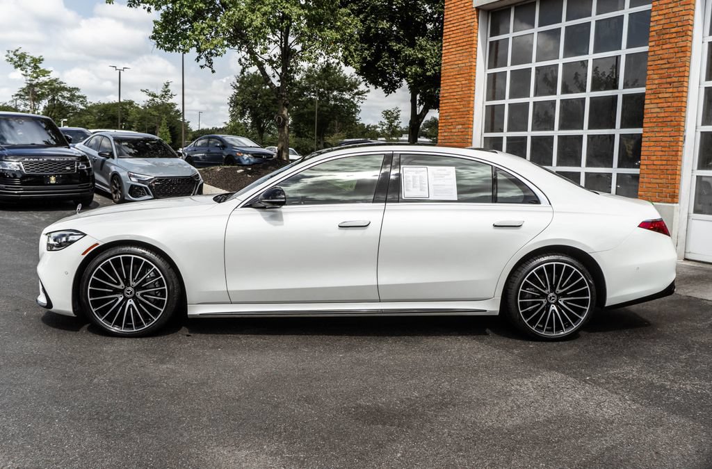 Used 2021 Mercedes-Benz S 580 4MATIC Sedan w/ AMG Line image 38