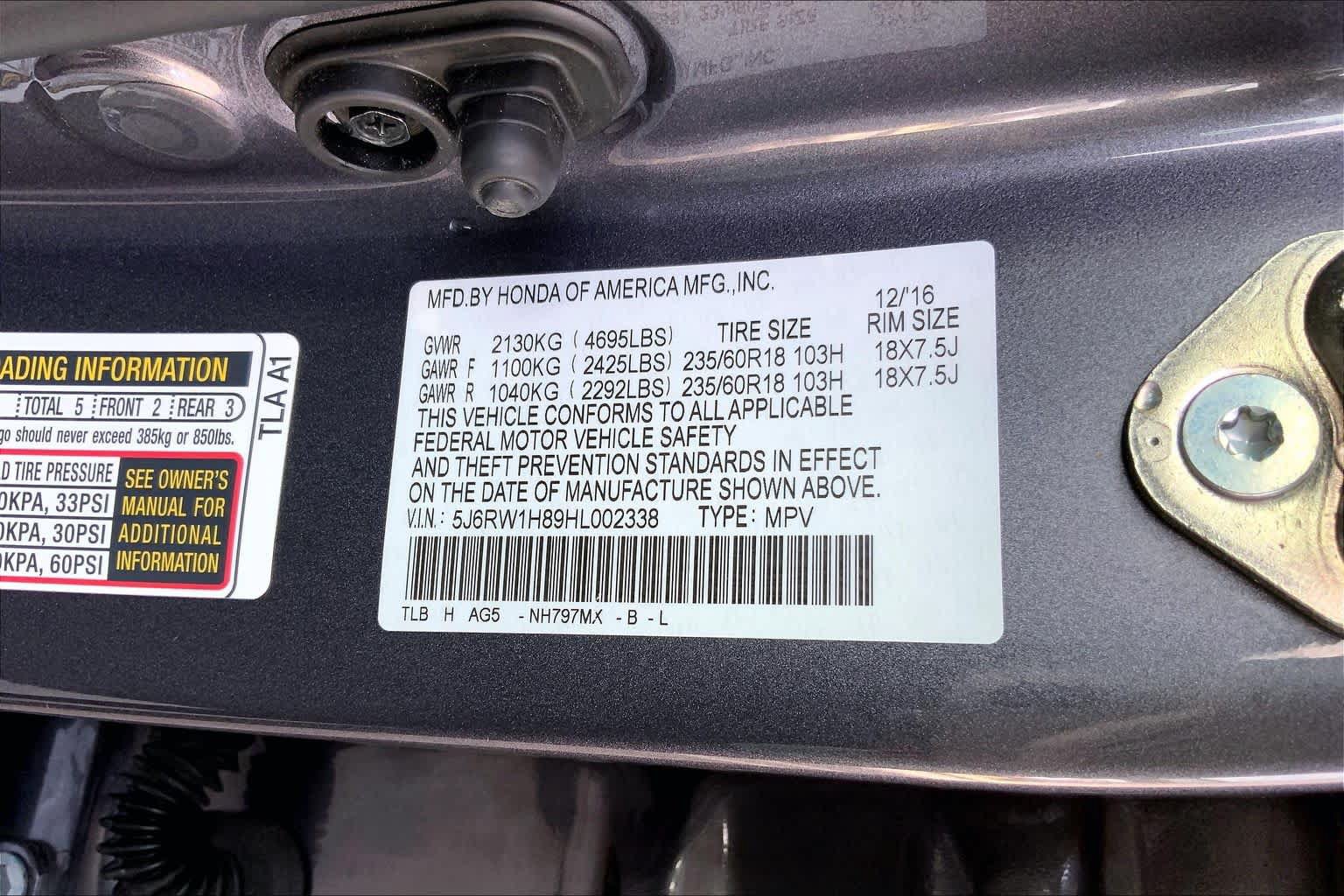 Used 2017 Honda CR-V EX-L image 34