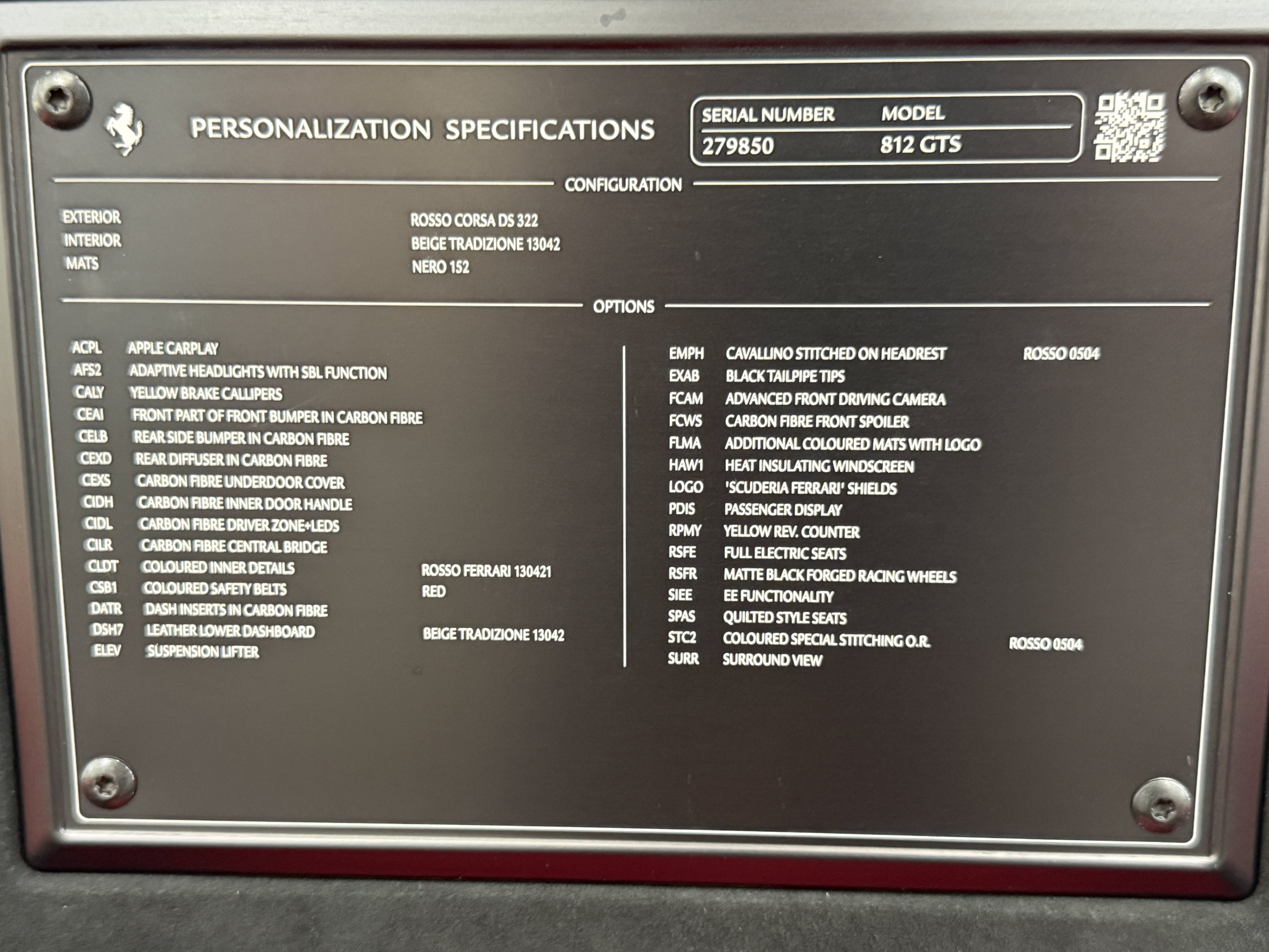 Used 2022 Ferrari 812 GTS RWD image 3