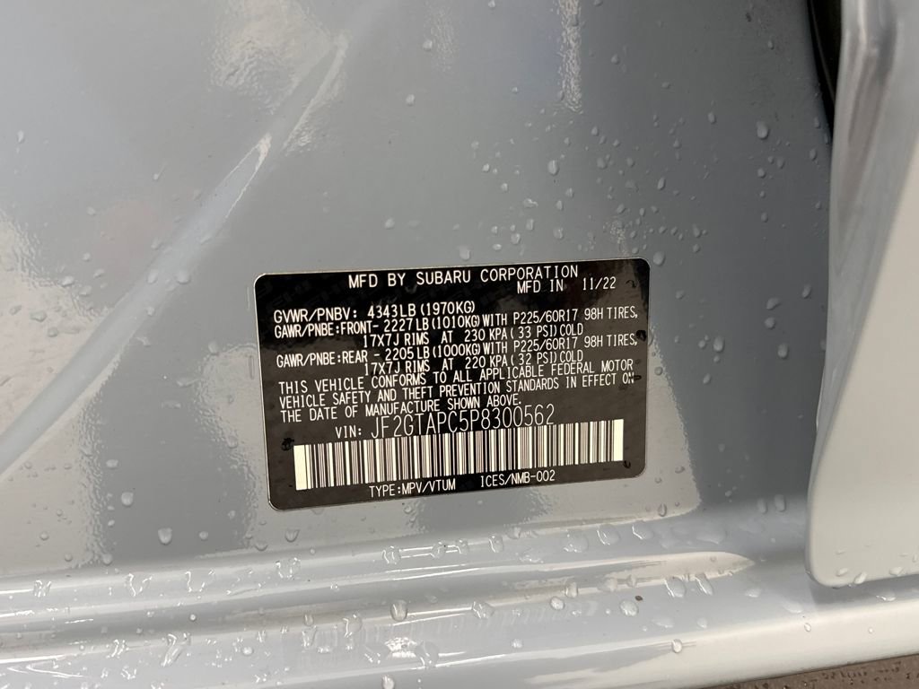 Certified 2023 Subaru Crosstrek 2.0i Premium image 24