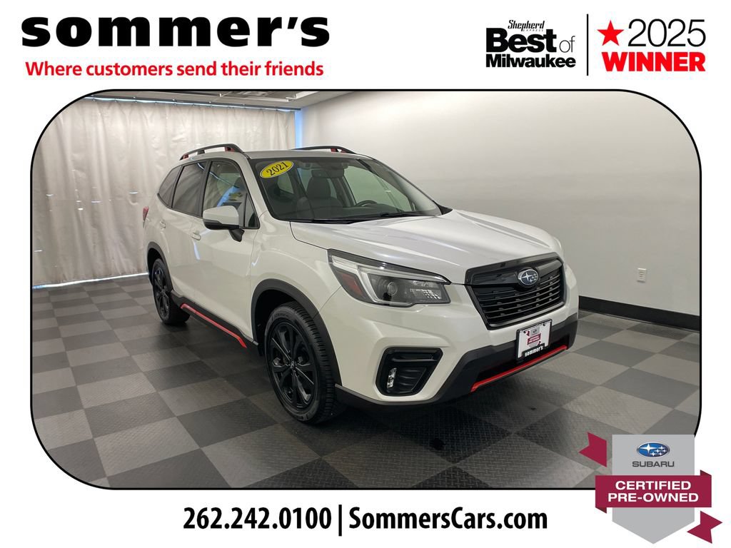Certified 2021 Subaru Forester Sport w/ Popular Package #2 AWD/4WD image 1