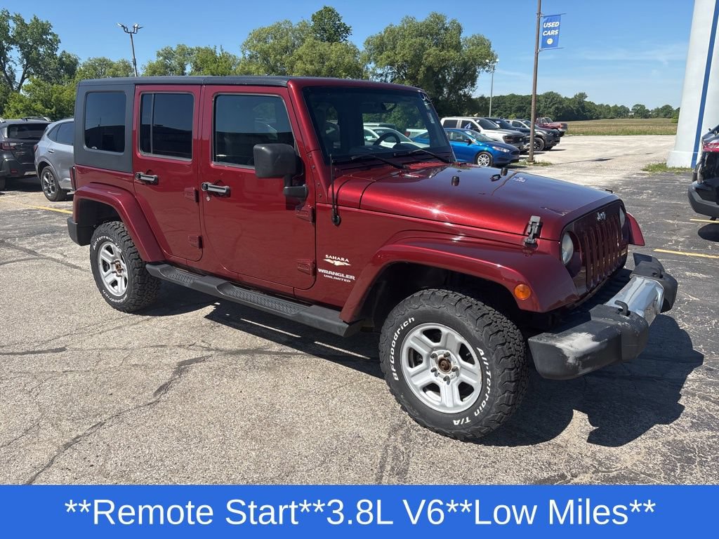 Used 2008 Jeep Wrangler Unlimited Sahara AWD/4WD image 4
