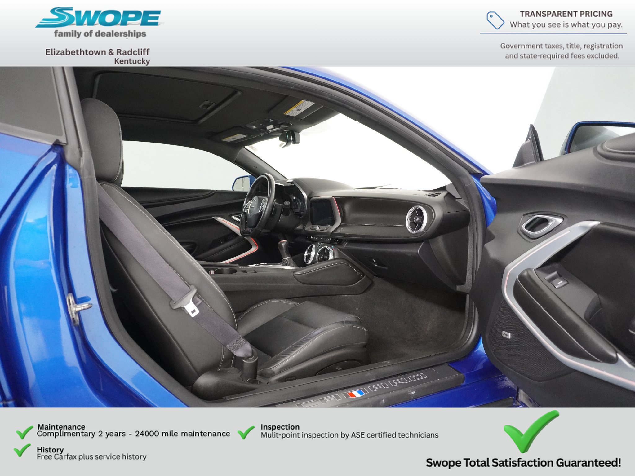 Used 2016 Chevrolet Camaro SS RWD image 9