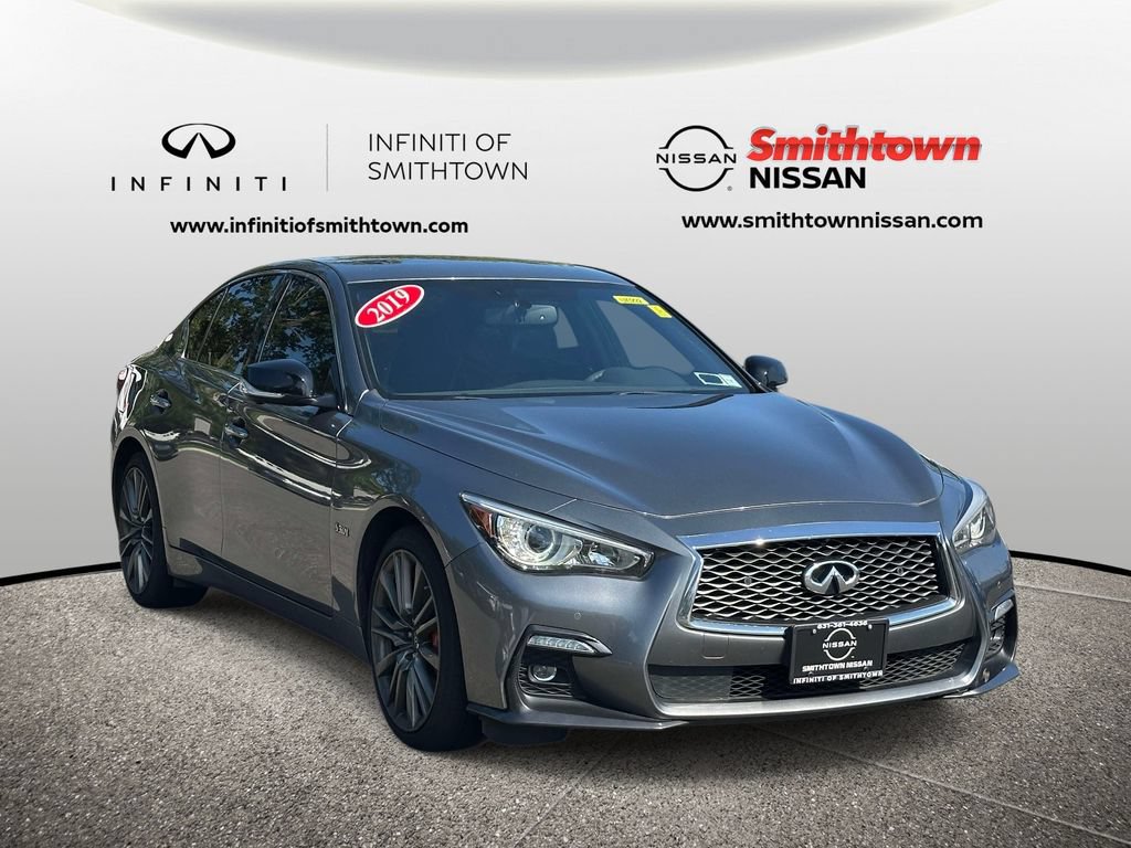 Used 2019 INFINITI Q50 Red Sport 400 AWD/4WD image 1
