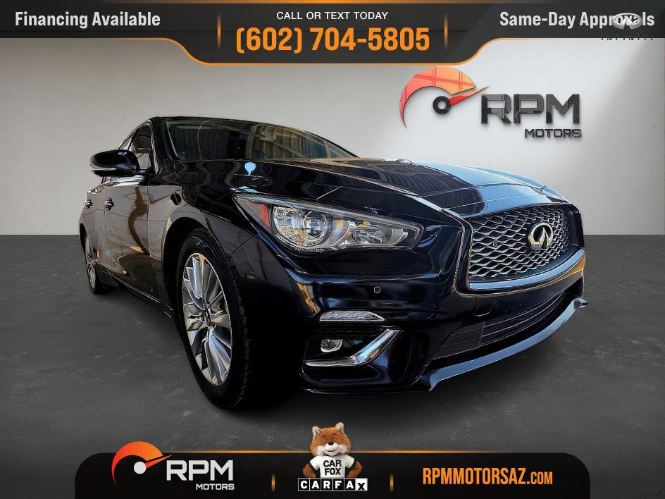 Used 2021 INFINITI Q50 Luxe image 8