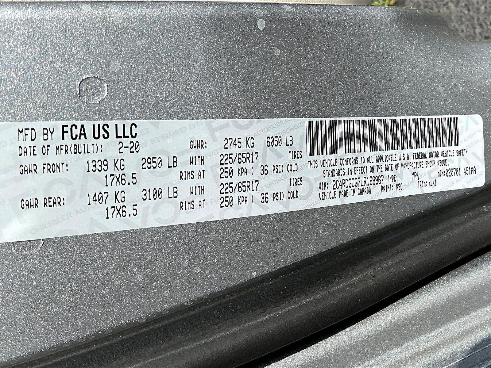 Used 2020 Dodge Grand Caravan SXT FWD image 19