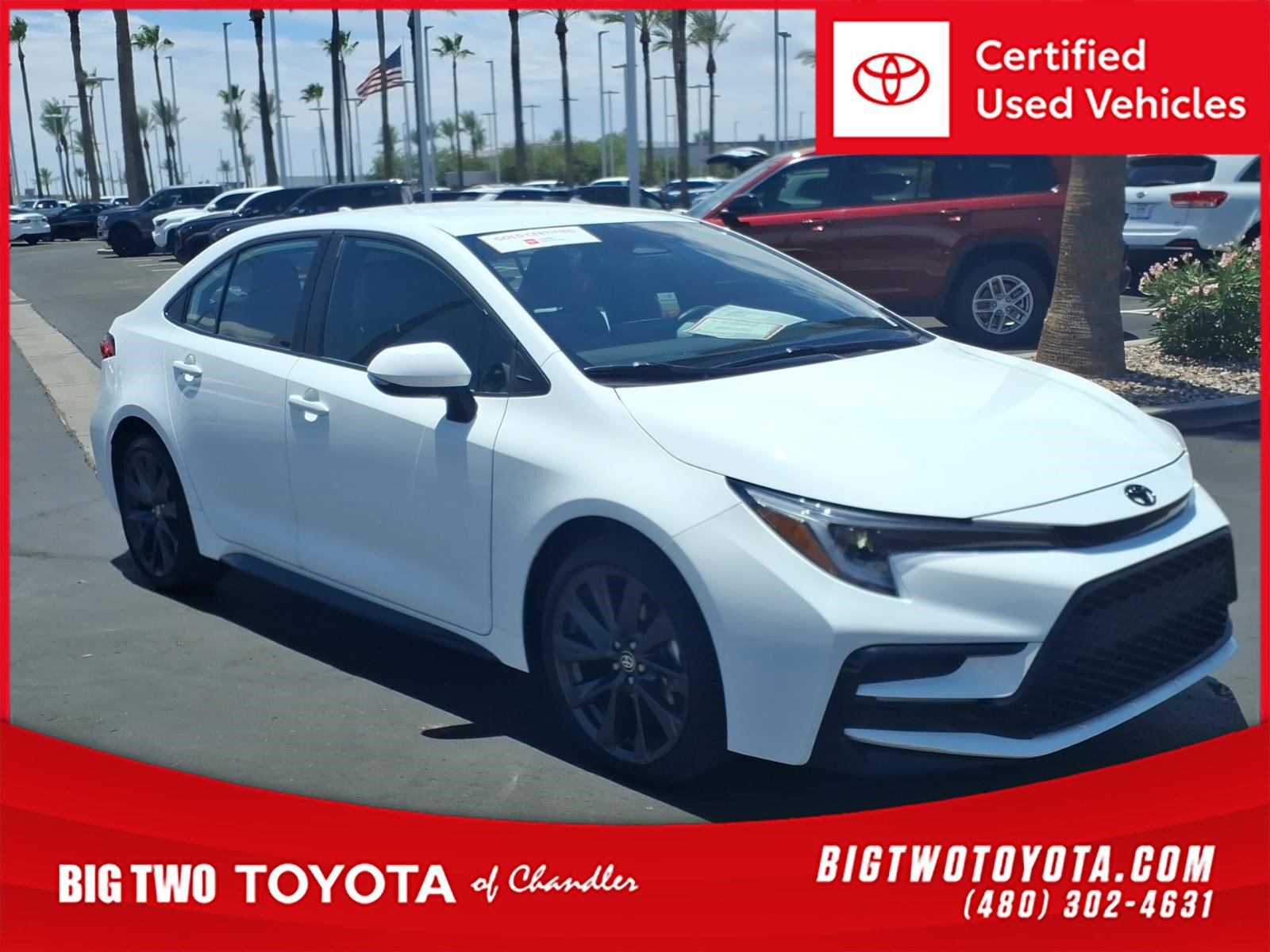 Certified 2025 Toyota Corolla SE FWD image 1