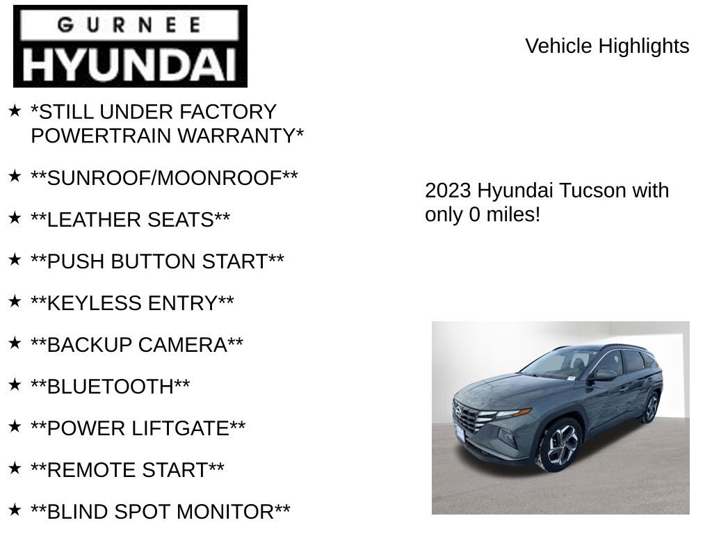 Used 2023 Hyundai Tucson SEL w/ Convenience Package image 7