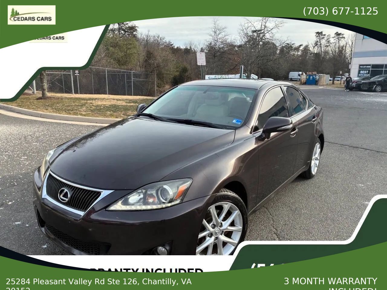 Used 2013 Lexus IS 250 AWD w/ Premium Pkg