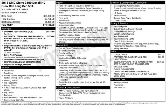 Used 2018 GMC Sierra 3500 Denali w/ Duramax Plus Package video 2