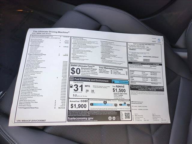 New 2027 BMW 530i w/ M Sport Package RWD image 18