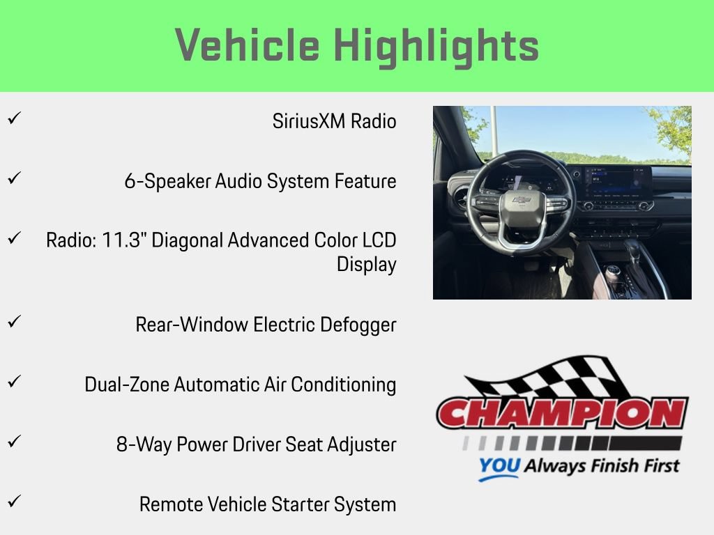 Used 2024 Chevrolet Colorado Z71 w/ Z71 Convenience Package 2 AWD/4WD image 12