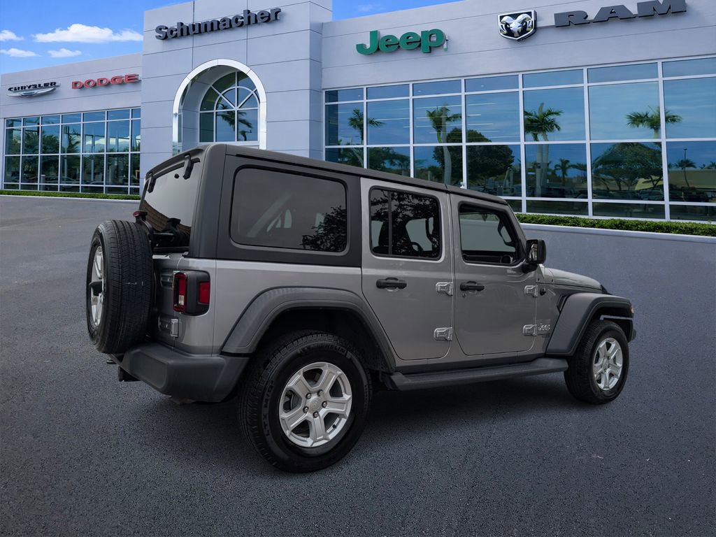 Certified 2018 Jeep Wrangler Unlimited Sport S image 7