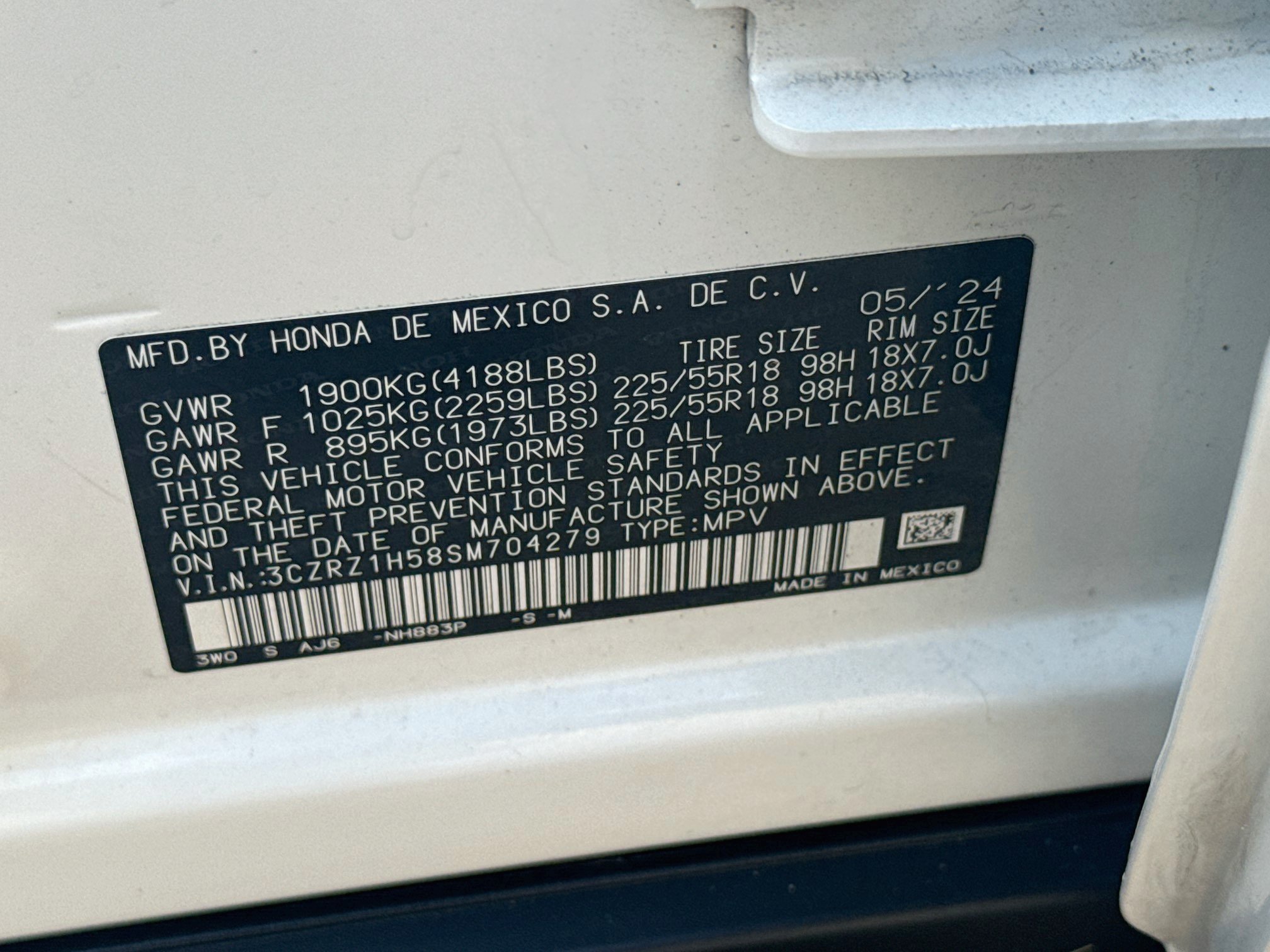 Used 2025 Honda HR-V Sport image 35