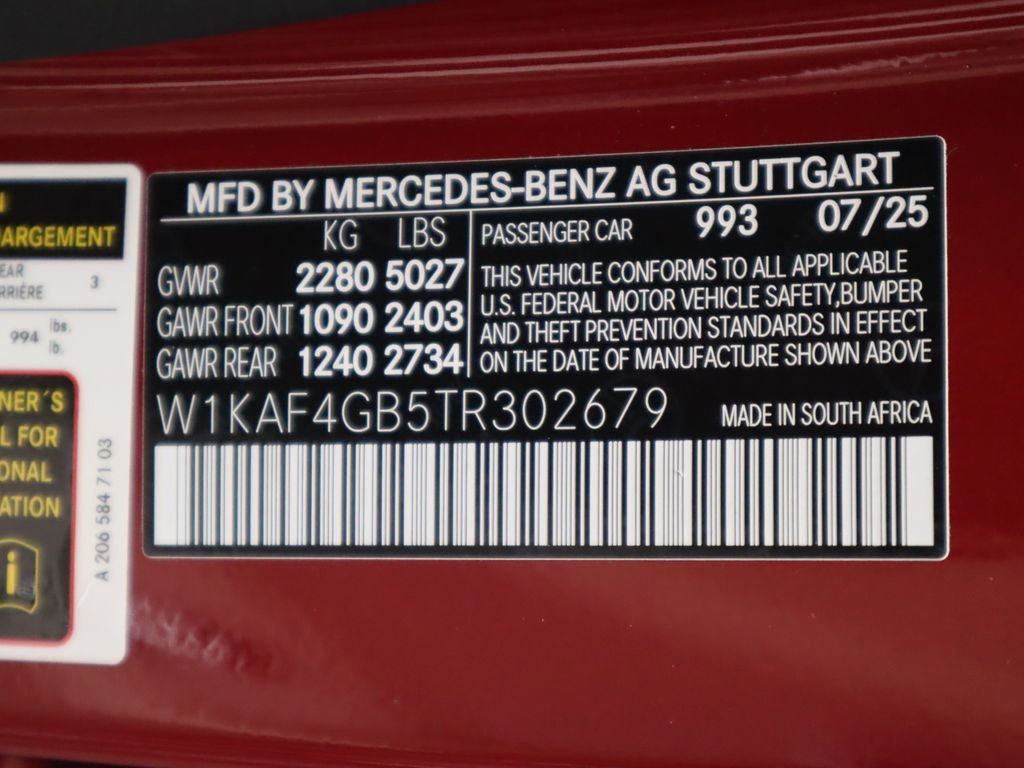 New 2026 Mercedes-Benz C 300 Sedan image 35