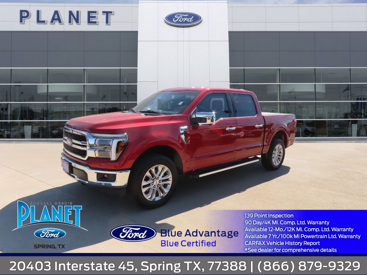 Certified 2025 Ford F150 Lariat w/ Equipment Group 501A Mid