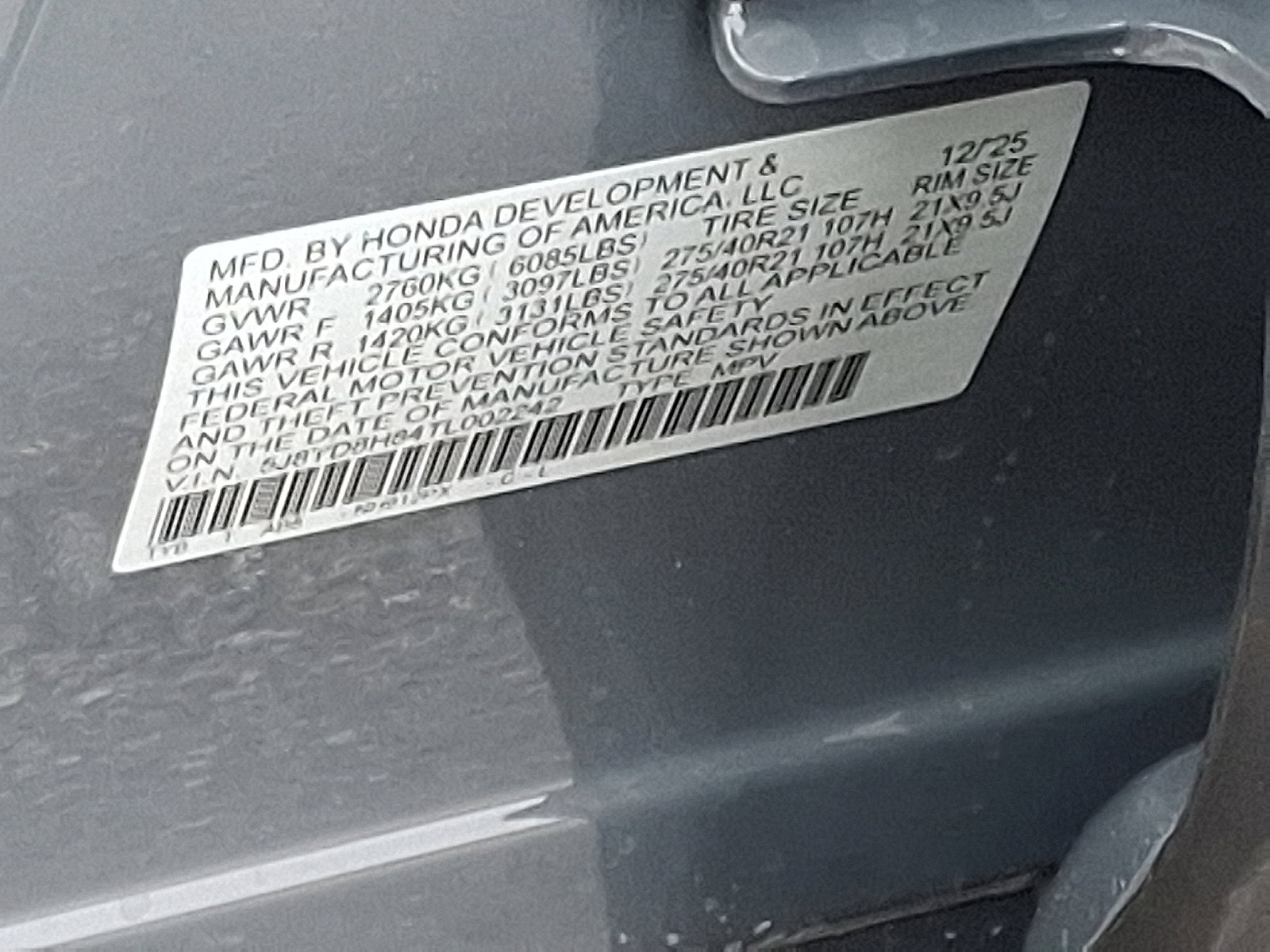 New 2026 Acura MDX Type S image 20