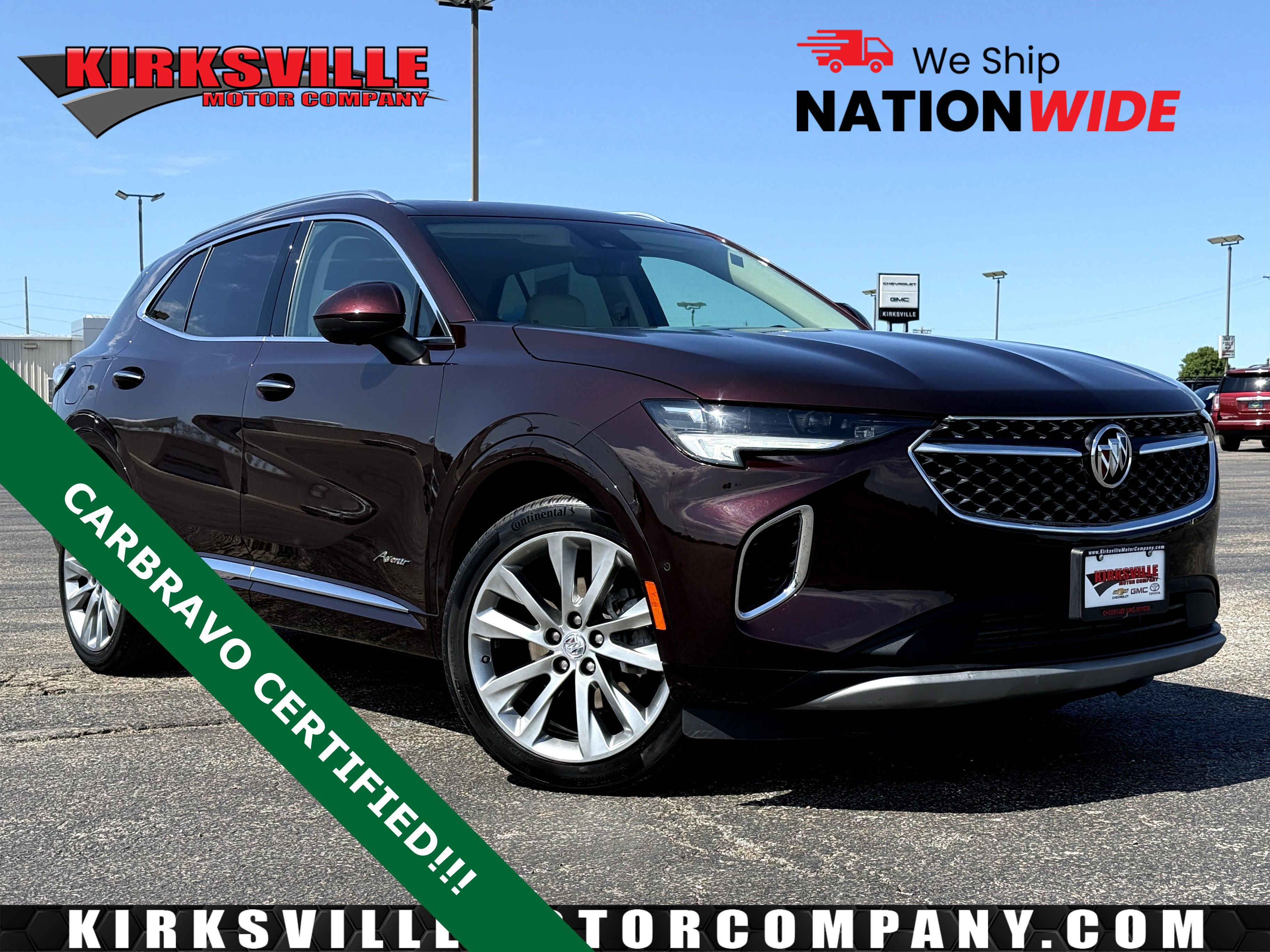 Certified 2022 Buick Envision Avenir w/ Technology Package II