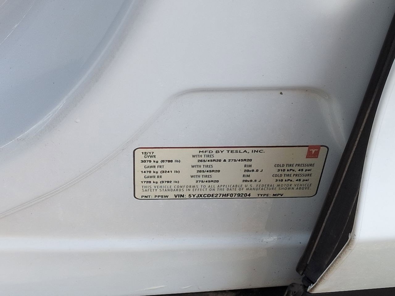 Used 2017 Tesla Model X 75D image 29