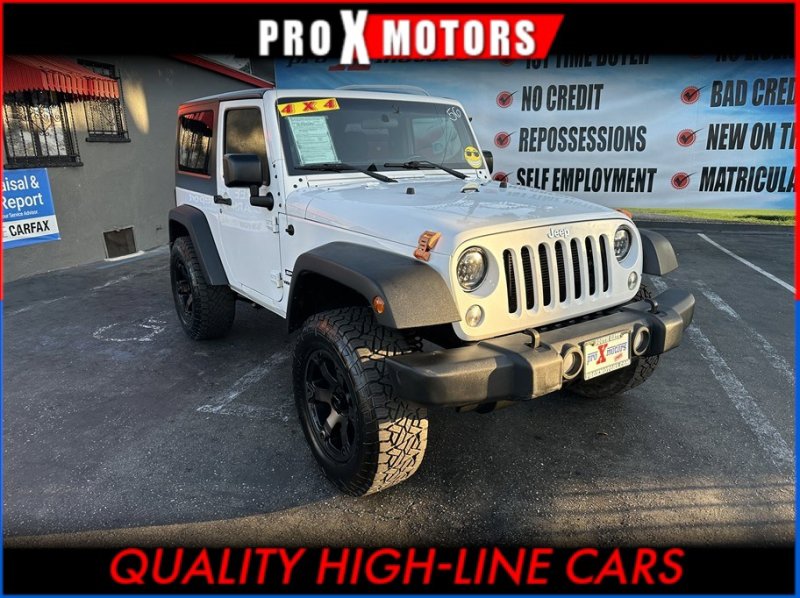 Used 2017 Jeep Wrangler Sport w/ Quick Order Package 24S AWD/4WD image 1