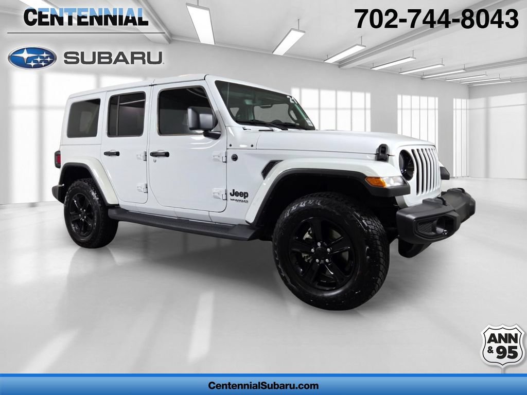 Used 2021 Jeep Wrangler Unlimited Sahara