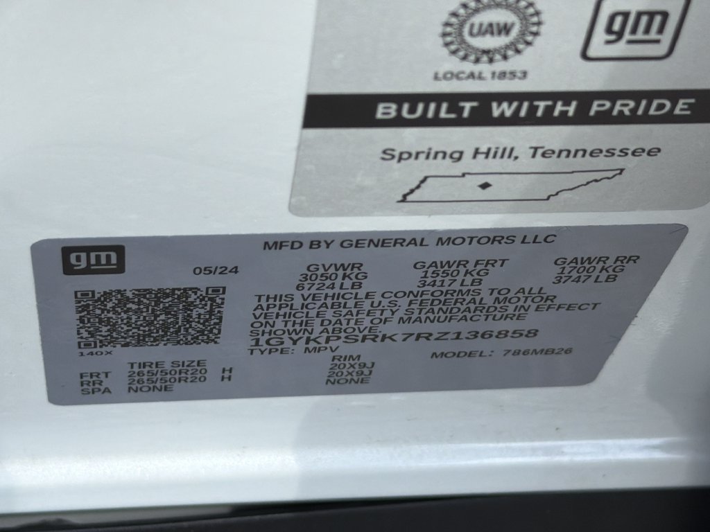 Certified 2024 Cadillac Lyriq Luxury w/ LPO, Floor Liner Package RWD image 35