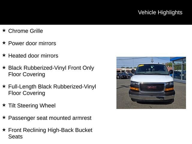 Used 2024 GMC Savana 2500 w/ Driver Convenience Package RWD image 17