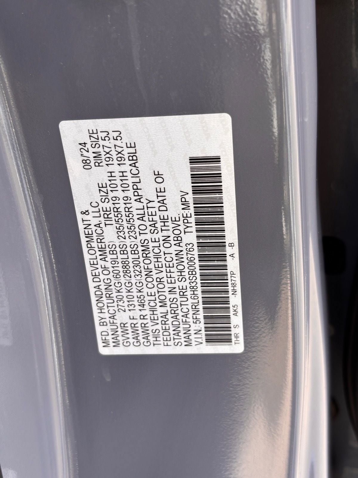 Certified 2025 Honda Odyssey Touring image 34