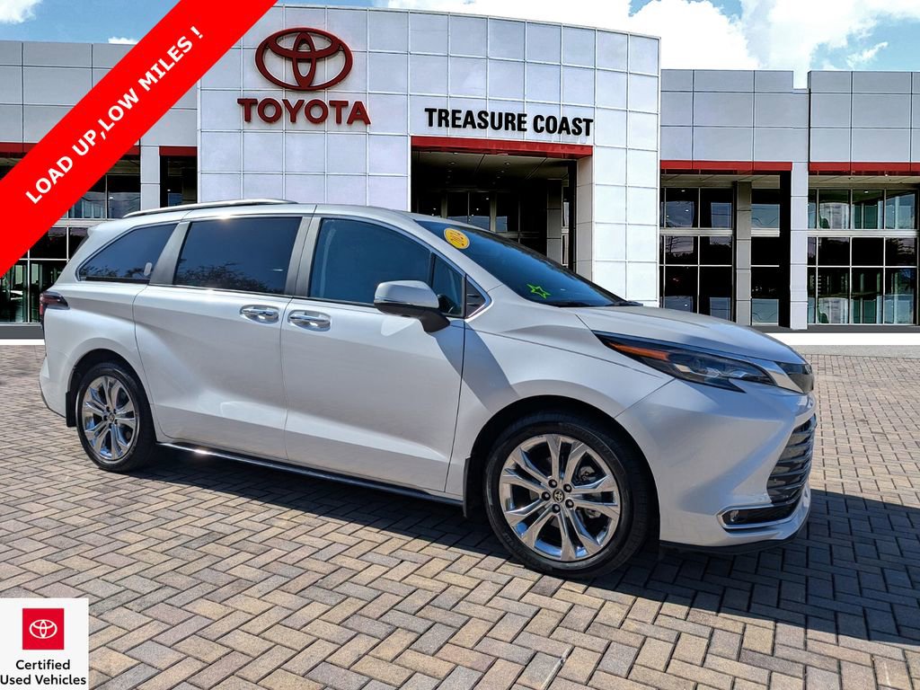 Certified 2024 Toyota Sienna Platinum