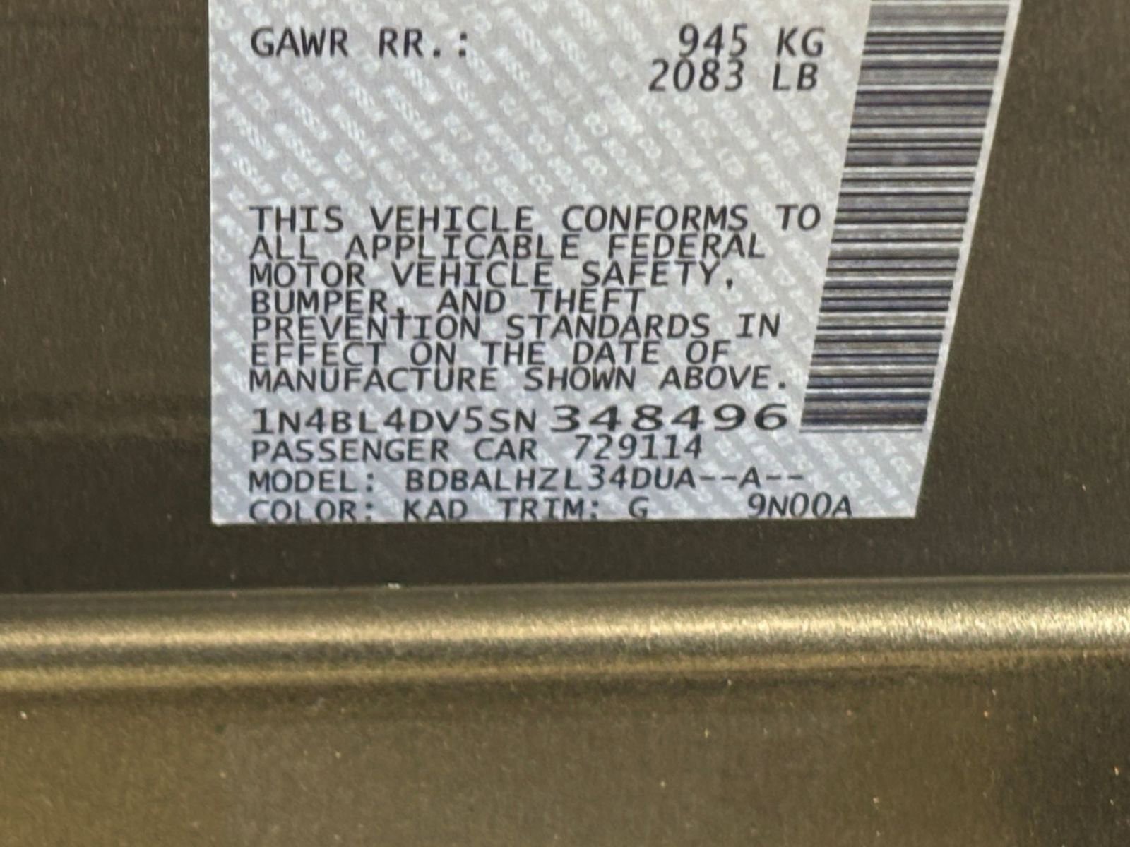 Used 2025 Nissan Altima 2.5 SV FWD image 28