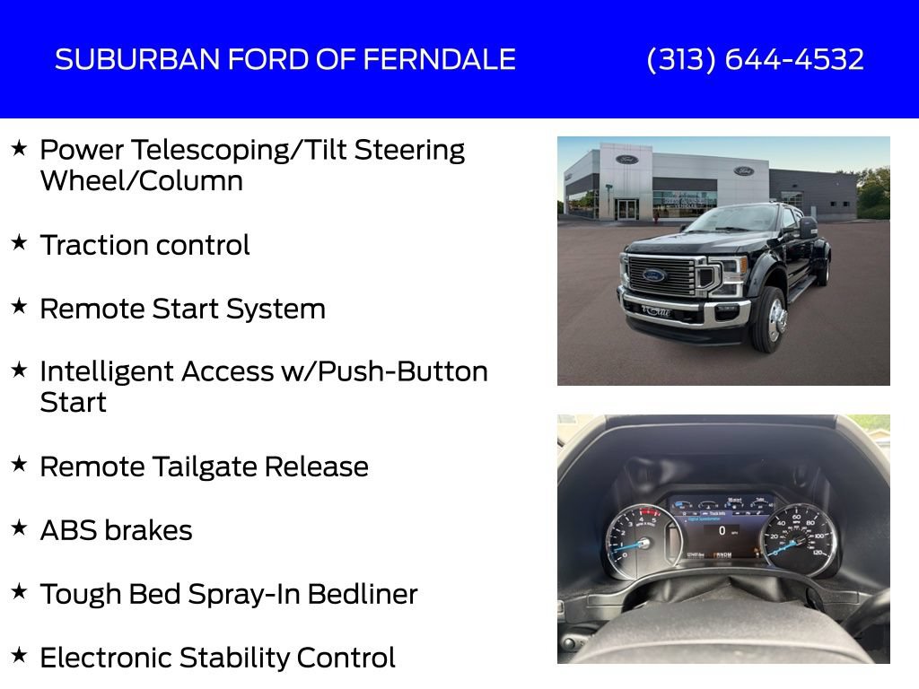 Used 2021 Ford F450 Lariat w/ Lariat Ultimate Package AWD/4WD image 17