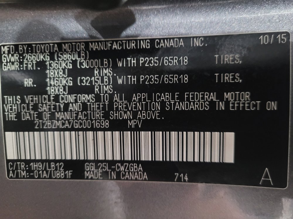 Used 2016 Lexus RX 350 AWD w/ Premium Package image 33