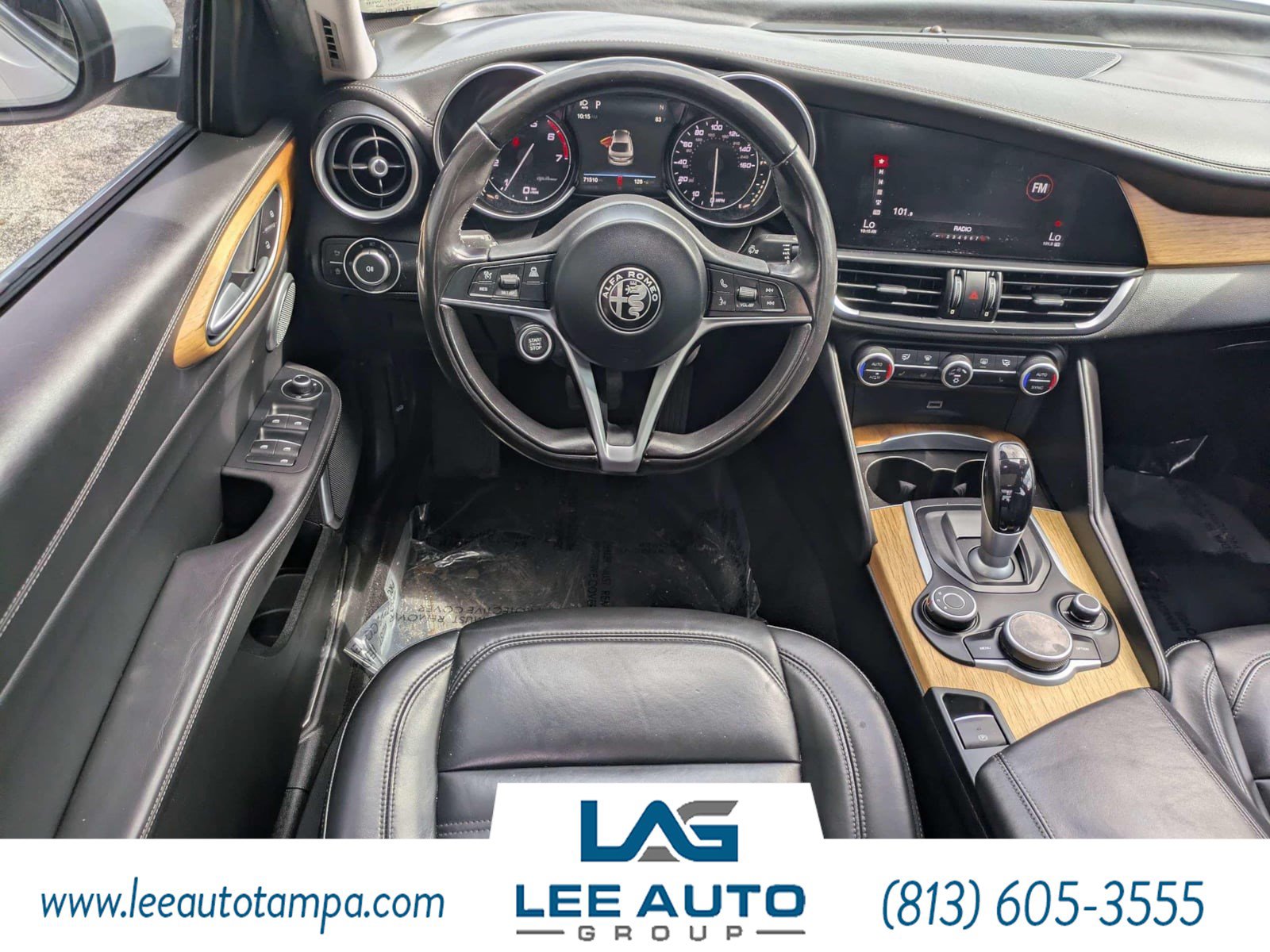 Used 2017 Alfa Romeo Giulia Ti w/ TI Lusso Light Wood Package AWD/4WD image 14