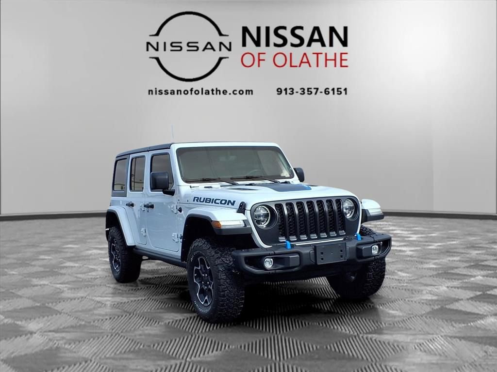 Used 2022 Jeep Wrangler Unlimited Rubicon 4xe w/ Steel Bumper Group image 30