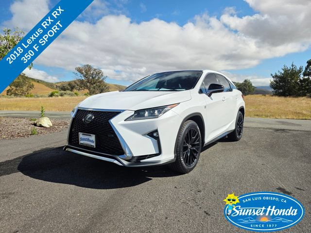 Used 2018 Lexus RX 350 F Sport w/ Cold Area Package AWD/4WD image 1