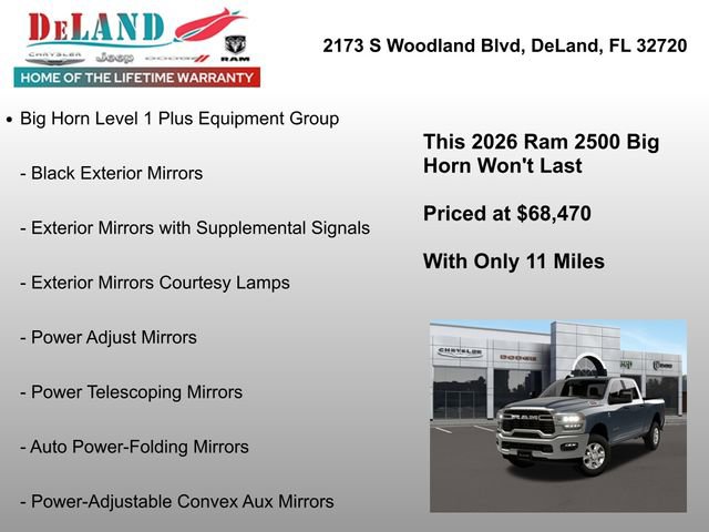 New 2026 RAM 2500 Big Horn image 18