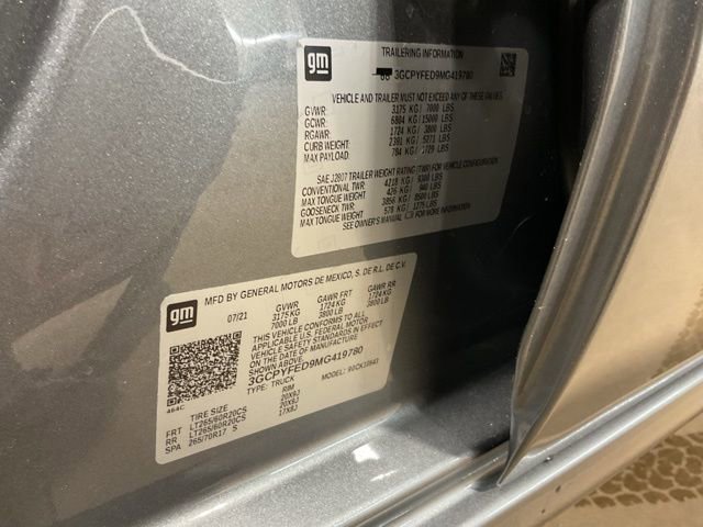 Used 2021 Chevrolet Silverado 1500 LT Trail Boss w/ Bed Protection Package image 23