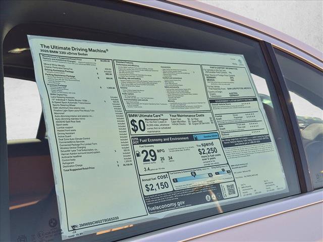 New 2026 BMW 330i xDrive Sedan w/ Premium Package AWD/4WD image 18
