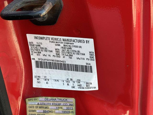Used 2014 Ford F550 4x4 Regular Cab Super Duty image 13